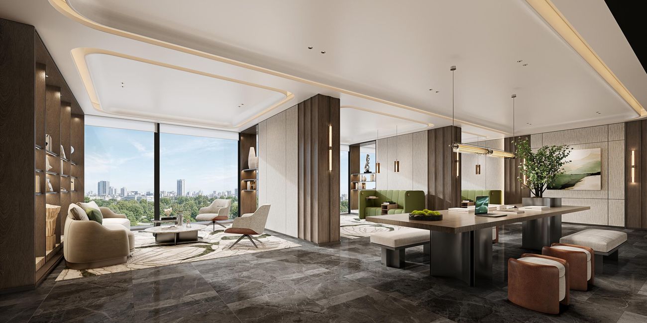 Không gian clubhouse đặc quyền Hanoi Seasons Garden